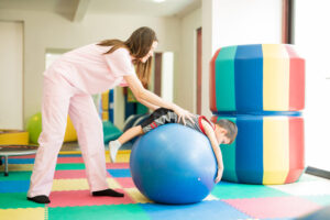 Terapia física para niños